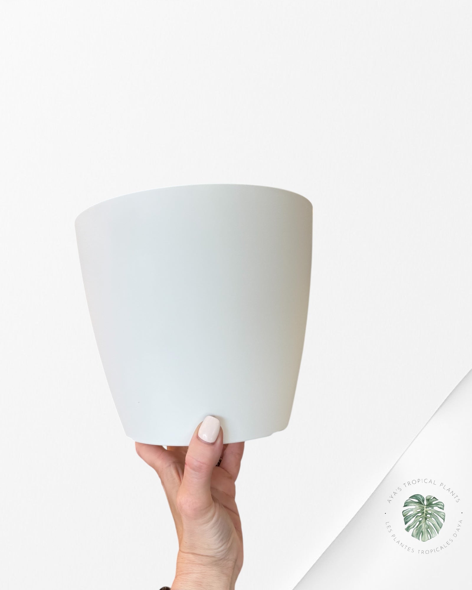 Plant pot (cache pot) 20cm -White