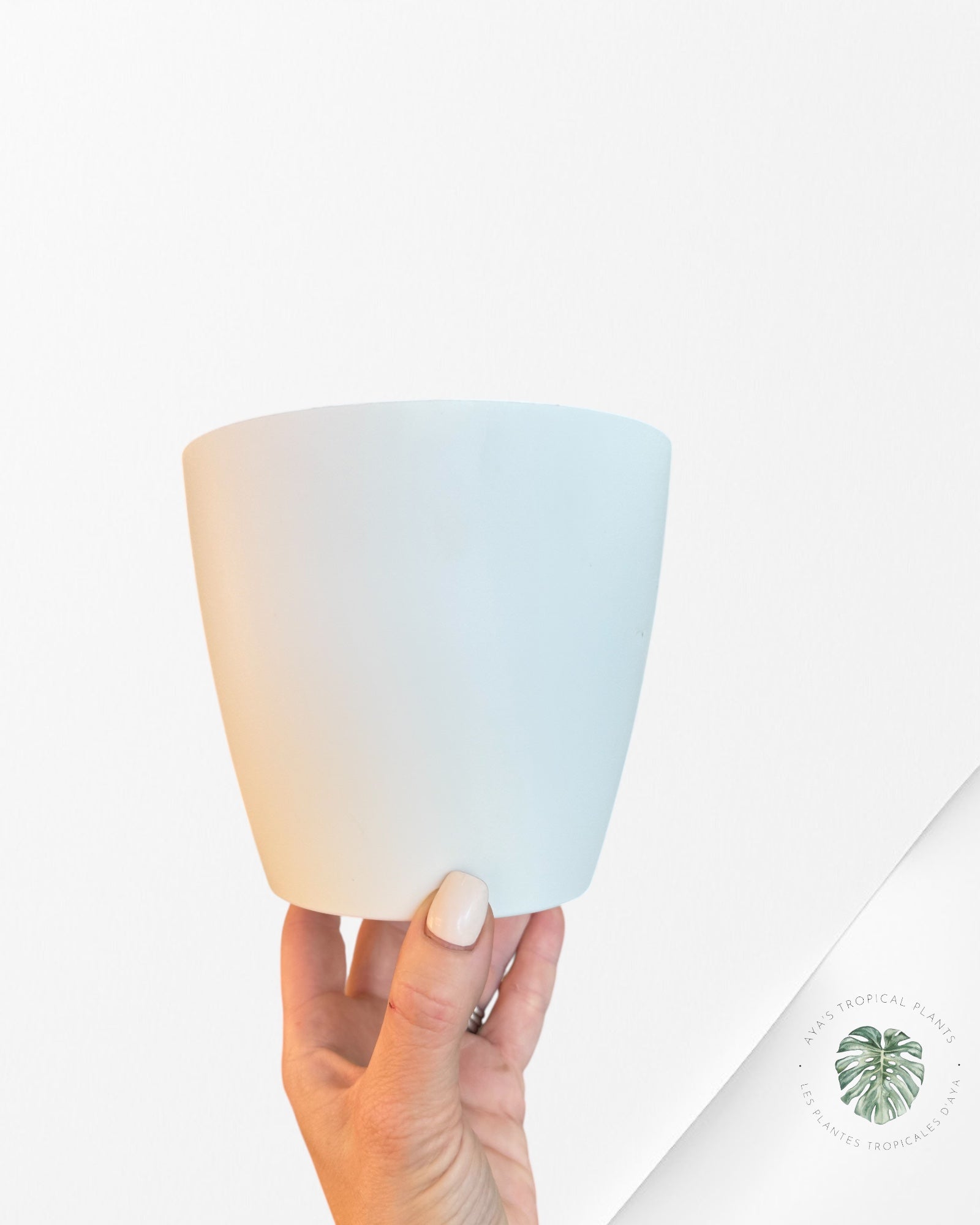 Cache-pot 14 cm - Blanc